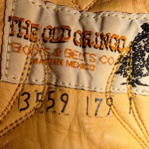 GORGEOUS Vintage Old Gringo Cowboy Boots - Picture 5 of 7
